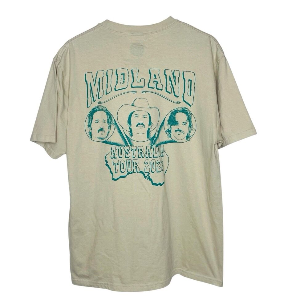 Midland 2023 Australia Tour Shirt Adult Large